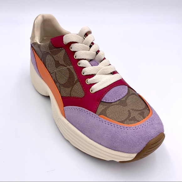 coach c152 tech runner pink